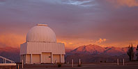 Sunset on Curtis telescope